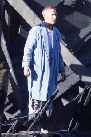 Райан Гослинг в пижаме на съемках байопика про Нила Армстронга