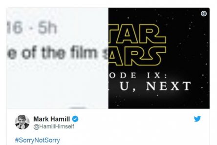 Марк Хэмилл продолжает троллить фанатов «Звездных войн»